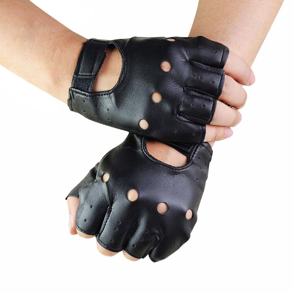 Workout Glove Gym - Sarung Tangan Punk Pria Setengah Jari