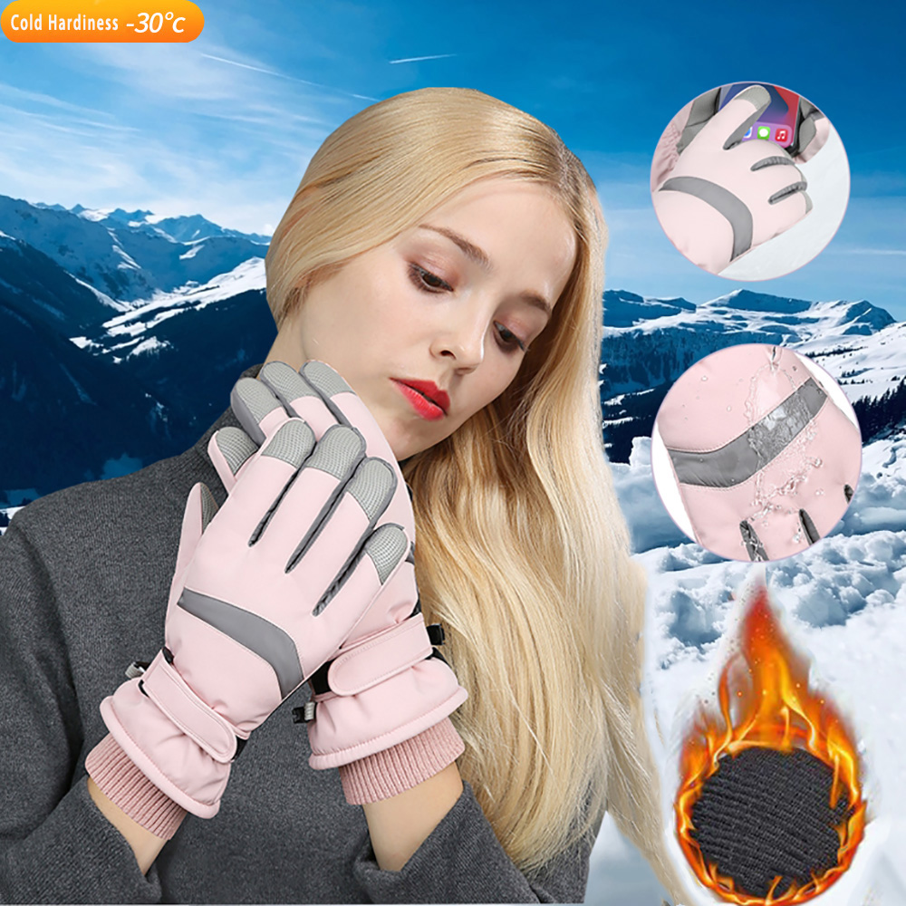 Ski Glove Waterproof - YANBIGUO Sarung Tangan Ski Sarung Tangan