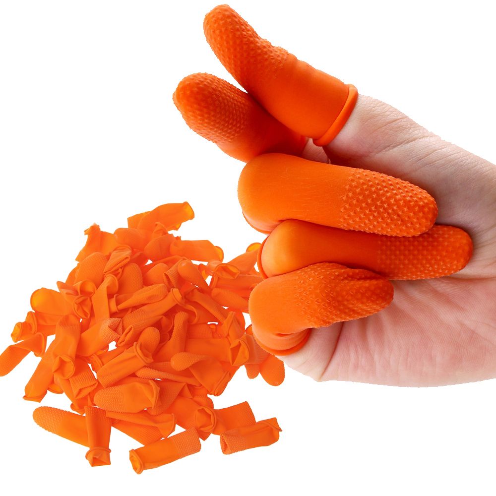 Rubber Glove Cleaning - 100PCS Aksesoris Pembersih Alat Seni Kuku