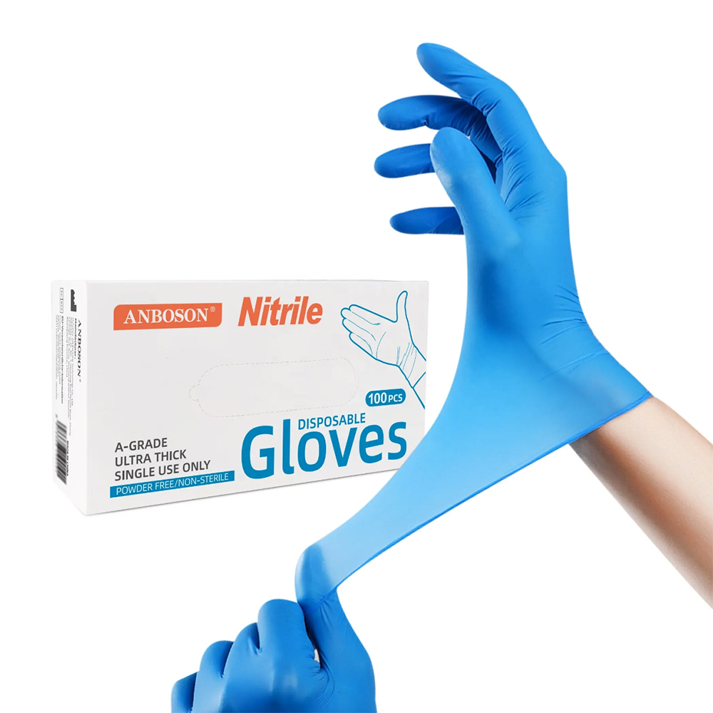 Exam Glove Nitrile - Sarung Tangan Nitril-Ungu Sarung Tangan Lateks