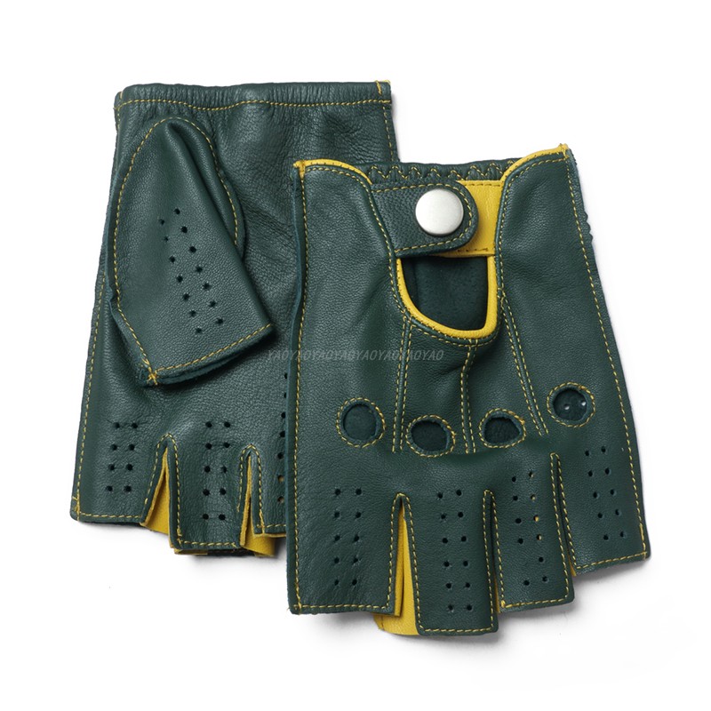 Leather Driving Glove - Sarung Tangan Kulit Asli Pria Berkualitas