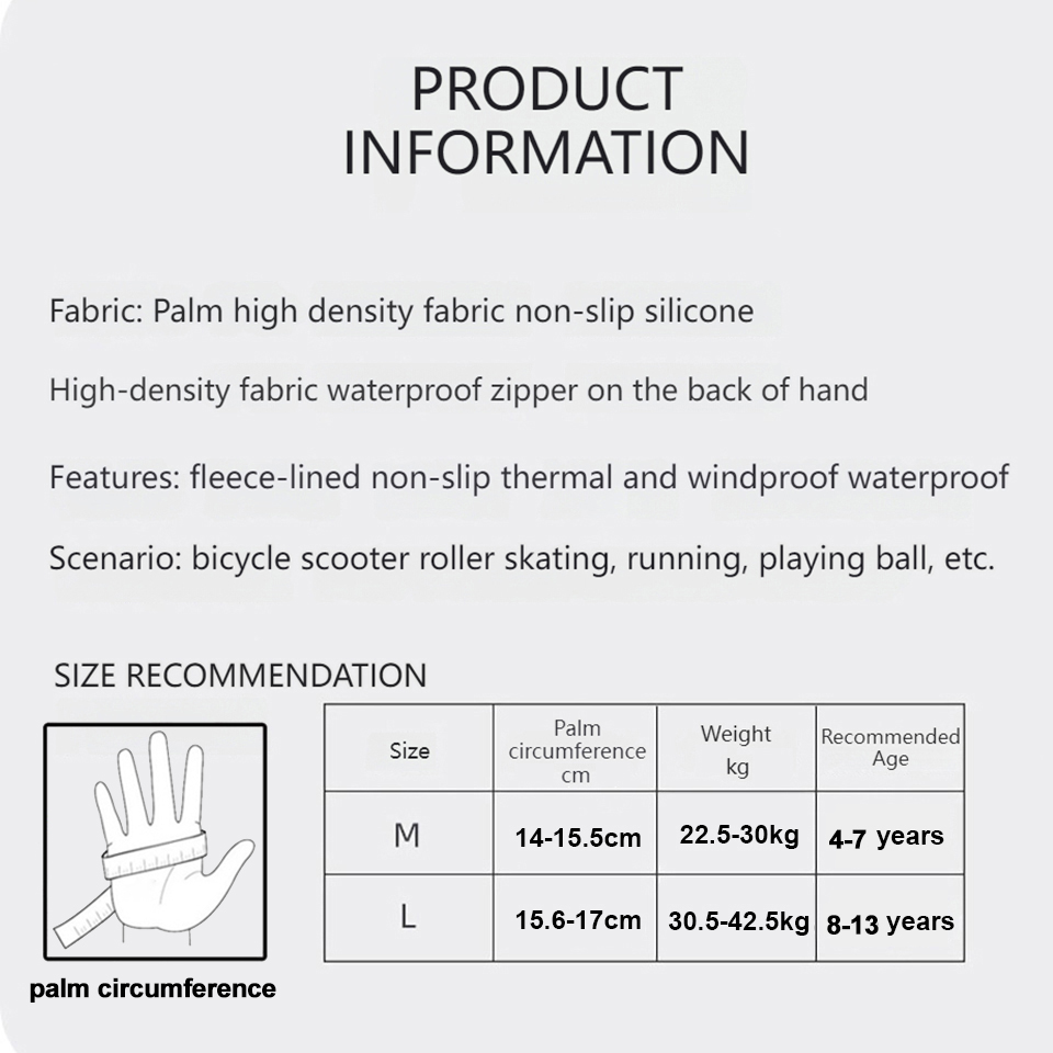 GTUBIKE Sarung Tangan Anak-ana - Ski Glove Waterproof ulasan dan harga