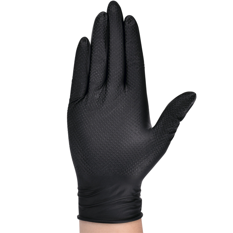 Sarung tangan nitril hitam tug - Nitrile Mechanic Glove ulasan dan harga
