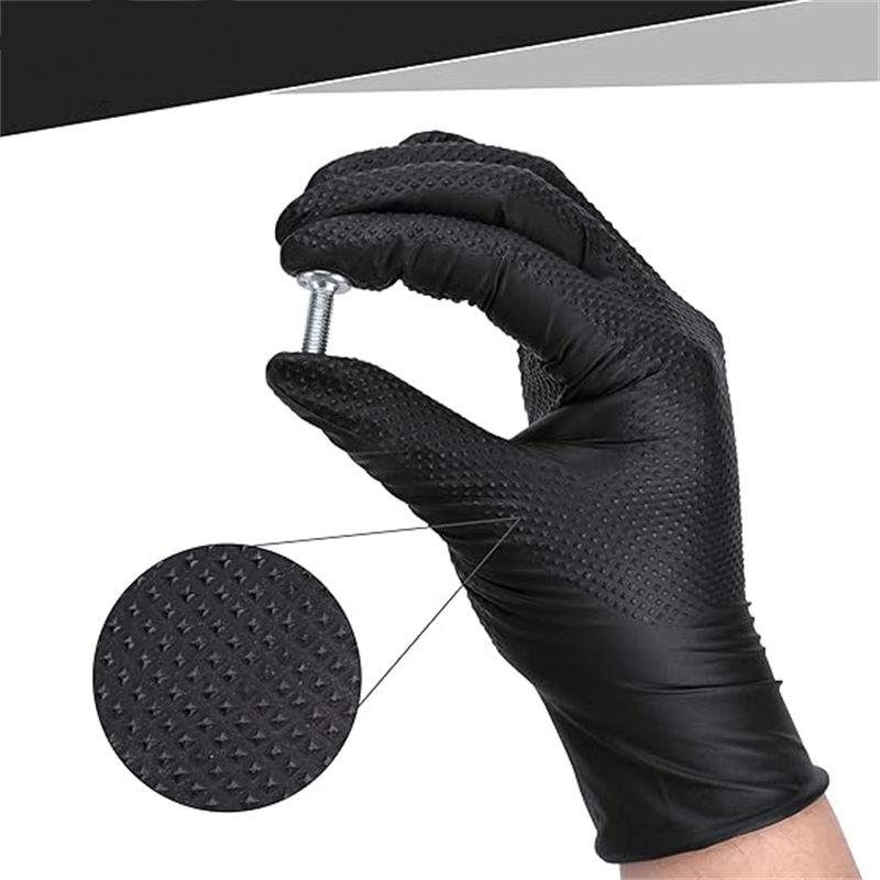 Sarung tangan nitril hitam tug - Nitrile Mechanic Glove ulasan dan harga