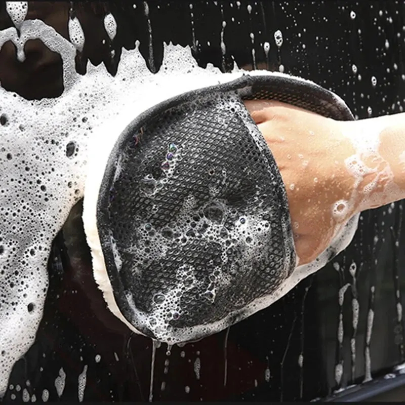 Sarung Tangan Wol Cuci Mobil S - Wool Glove Lined ulasan dan harga