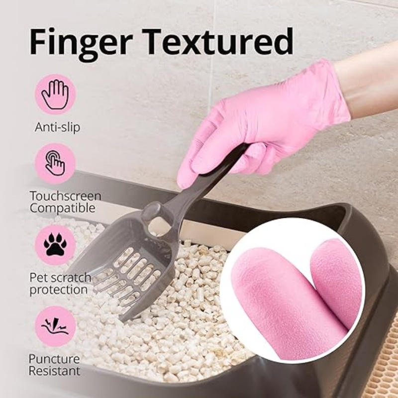 100-200PCS Sarung Tangan Nitri - Nitrile Mechanic Glove ulasan dan harga