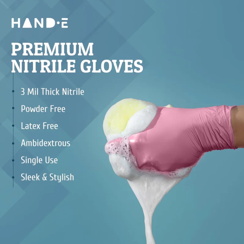 100-200PCS Sarung Tangan Nitri - Nitrile Mechanic Glove ulasan dan harga