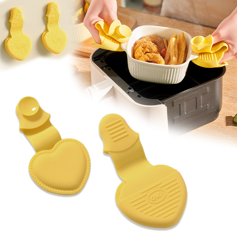 2 PCS Sarung Tangan Oven Silik - Oven Mitt Silicone ulasan dan harga