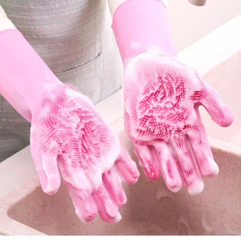 1 Pasang Sarung Tangan Pencuci - Dish Glove Rubber ulasan dan harga