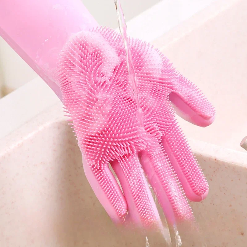 1 Pasang Sarung Tangan Pencuci - Dish Glove Rubber ulasan dan harga