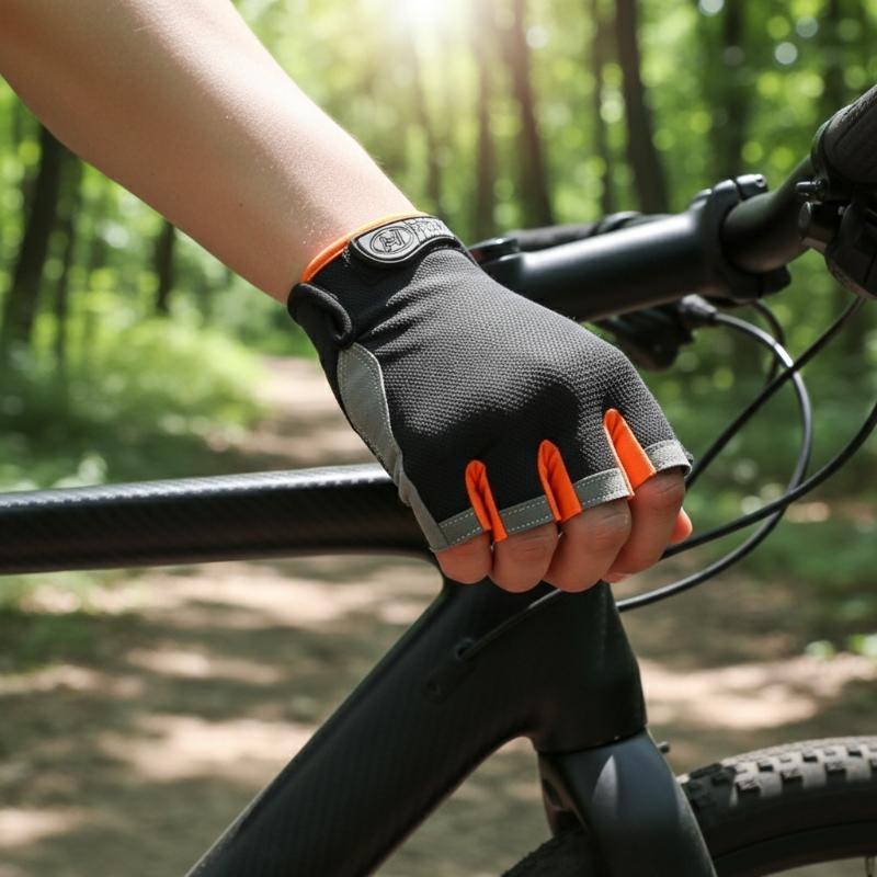 Sarung Tangan Bersepeda Seteng - Fingerless Glove Knit ulasan dan harga