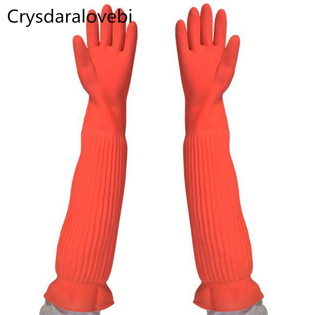 45/55 Cm Tahan Air Rumah Tangg - Rubber Glove Cleaning ulasan dan harga