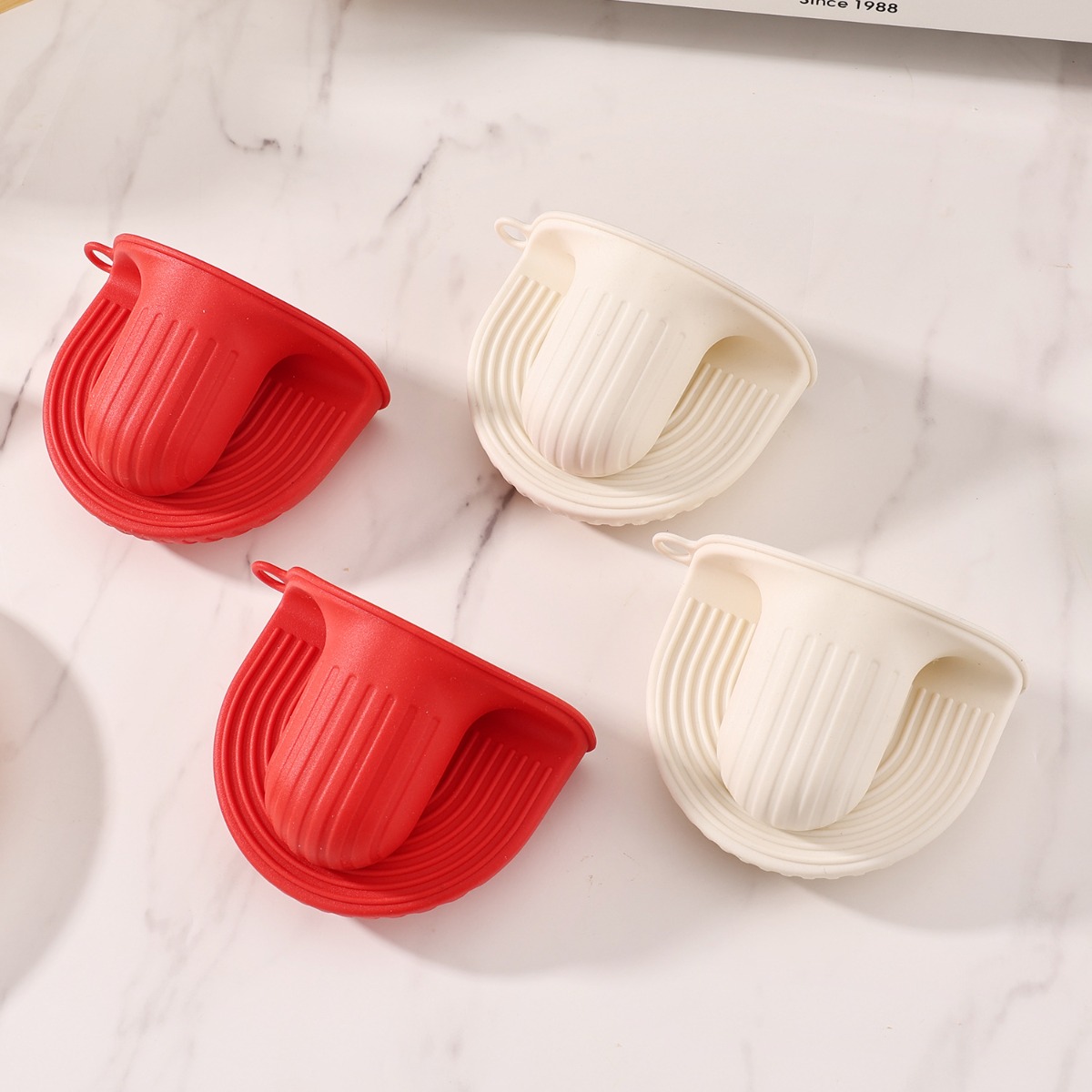 2 Buah Sarung Tangan Oven Mini - Oven Mitt Silicone ulasan dan harga