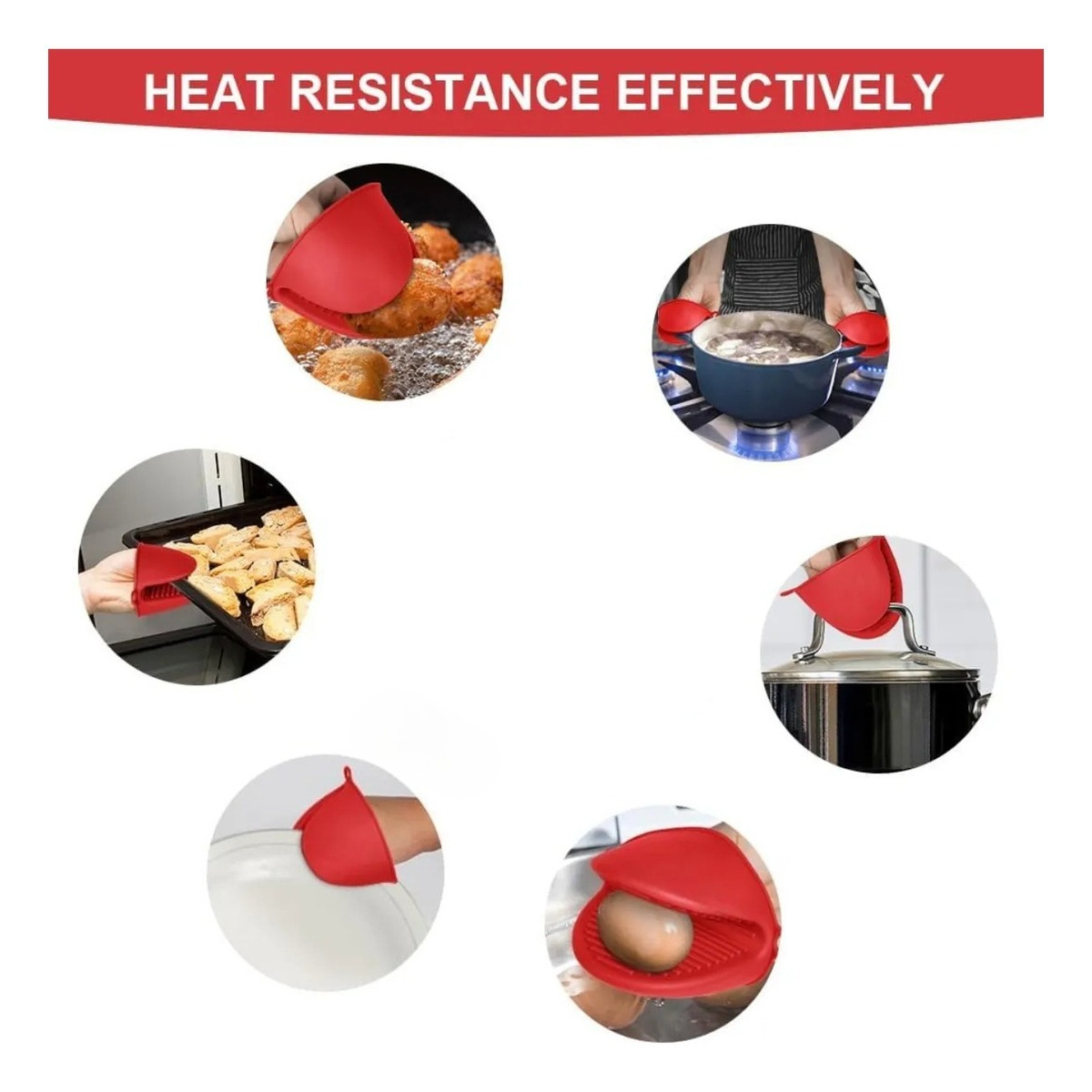 2 Buah Sarung Tangan Oven Mini - Oven Mitt Silicone ulasan dan harga