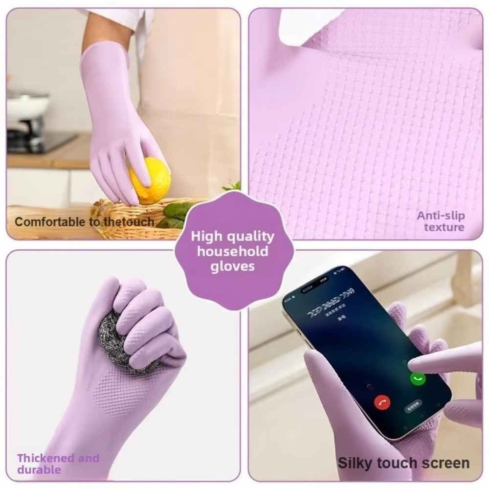 Sarung Tangan Cuci Piring Late - Dish Glove Rubber ulasan dan harga