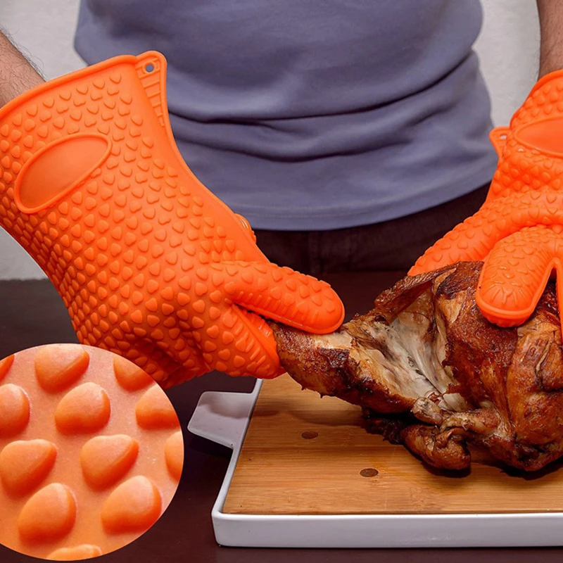 Sarung tangan panggang silikon - Oven Mitt Silicone ulasan dan harga
