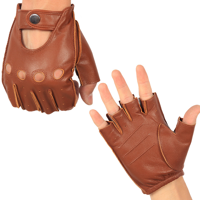 Sarung tangan kulit asli semi- - Leather Driving Glove ulasan dan harga