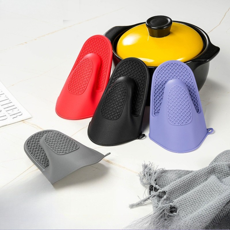 Penjepit tangan silikon tebal, - Oven Mitt Silicone ulasan dan harga