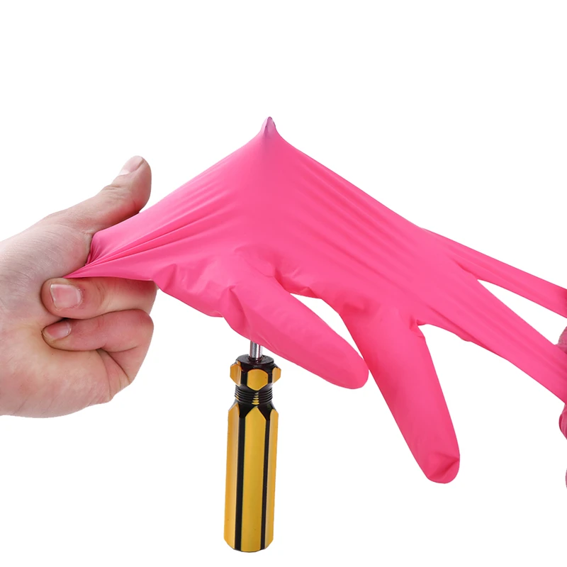 Sarung Tangan Nitril Sekali Pa - Nitrile Mechanic Glove ulasan dan harga