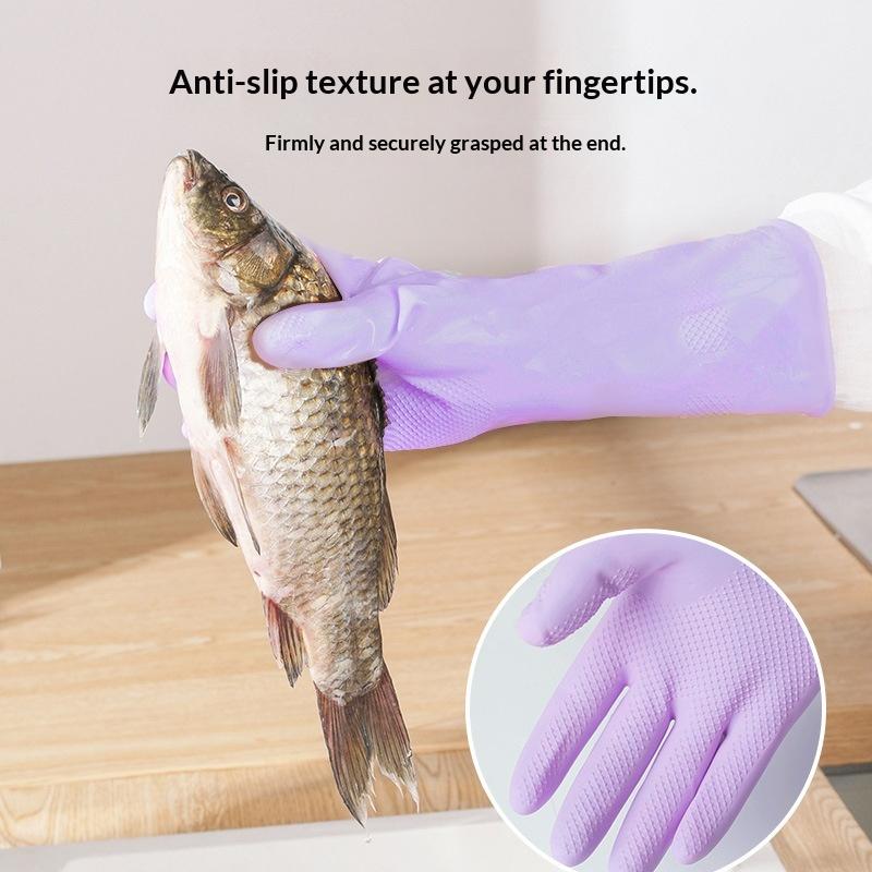 1 Pasang Sarung Tangan Pembers - Dish Glove Rubber ulasan dan harga