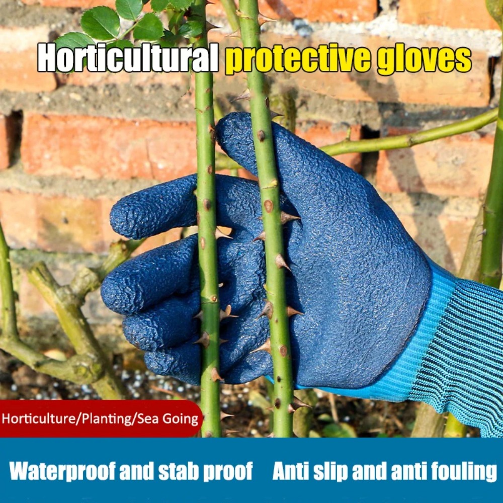 Sarung Tangan Berkebun Anti Tu - Gardening Glove Waterproof ulasan dan harga