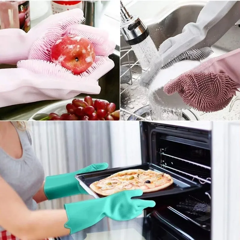 1 Buah Sarung Tangan Pencuci P - Dish Glove Rubber ulasan dan harga
