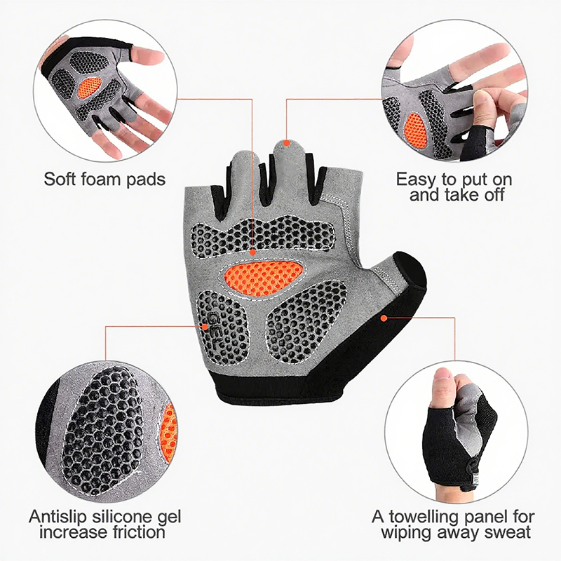 Sarung Tangan Setengah Jari Pr - Workout Glove Gym ulasan dan harga