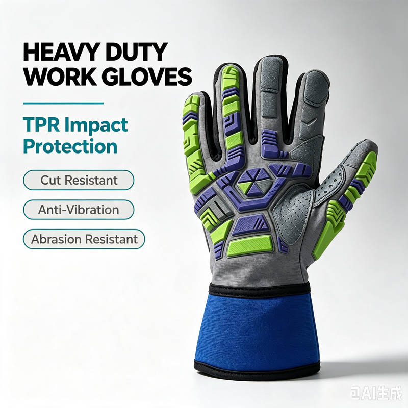 Sarung tangan keselamatan kerj - Work Glove Impact ulasan dan harga