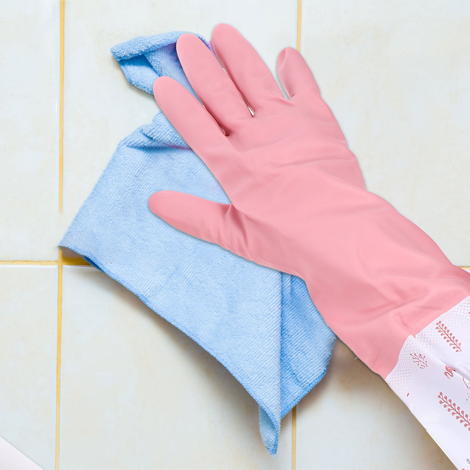 2 Pasang Sarung Tangan Pencuci - Dish Glove Rubber ulasan dan harga