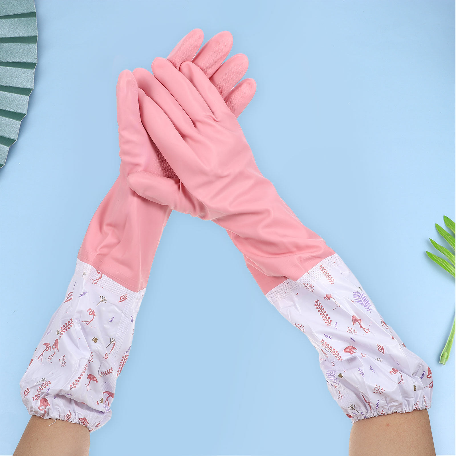 2 Pasang Sarung Tangan Pencuci - Dish Glove Rubber ulasan dan harga