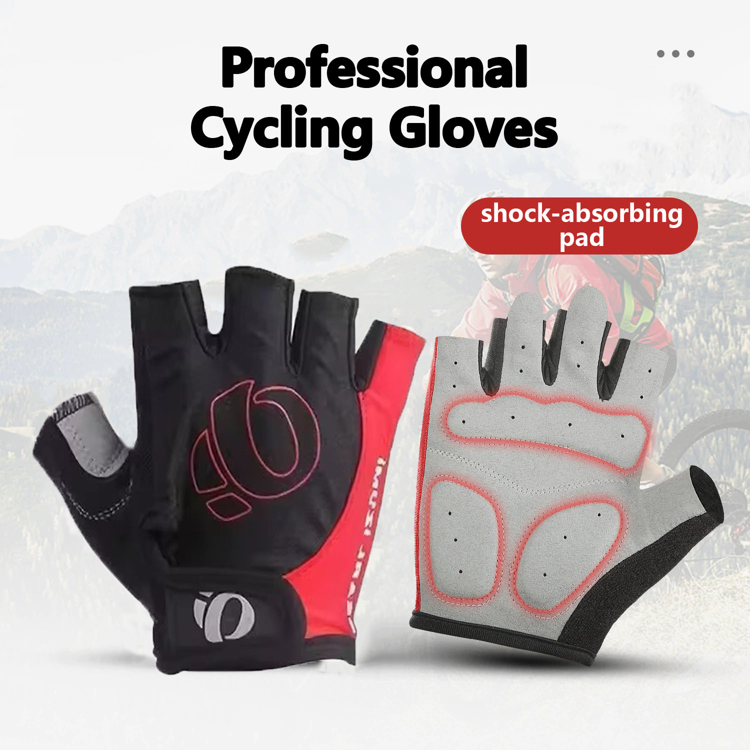 Sarung Tangan Setengah Jari An - Cycling Glove Padded ulasan dan harga